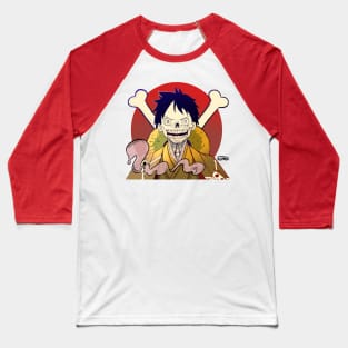 Skeleton Luffy Baseball T-Shirt